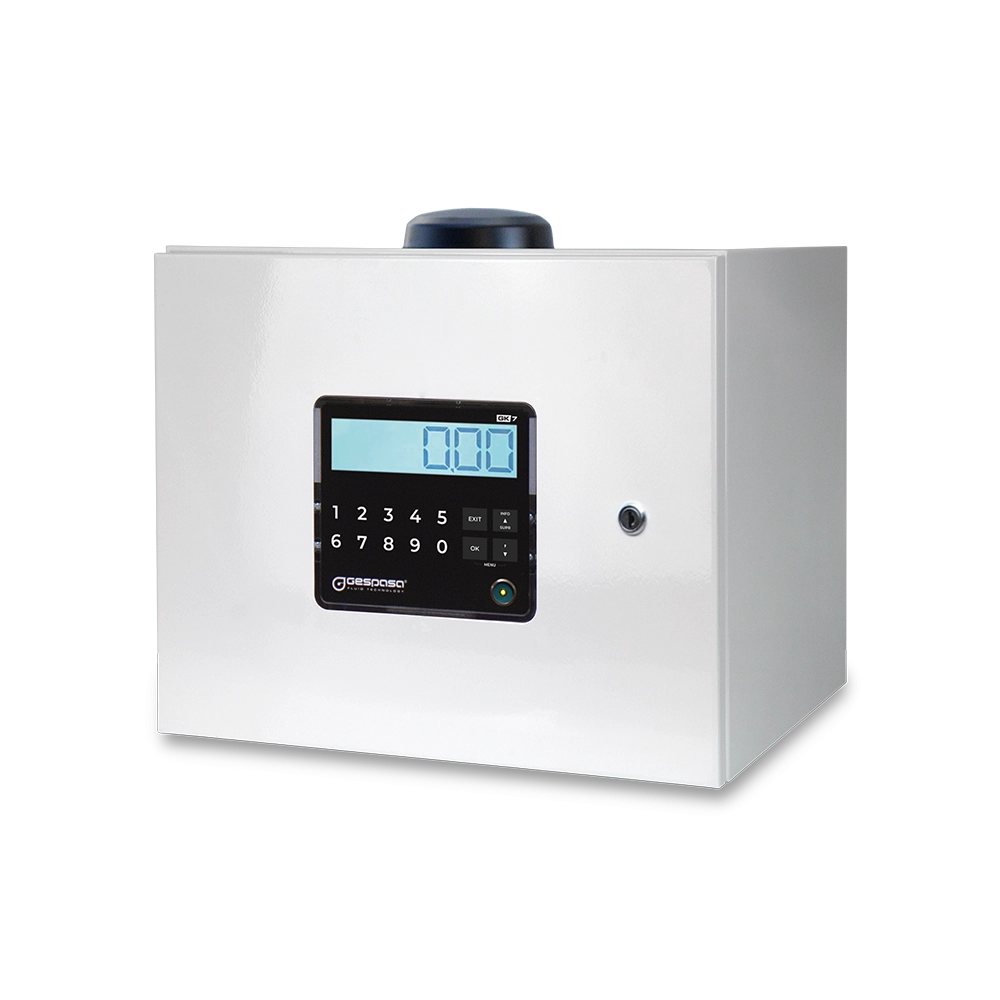 Litre controller for industrial dispensers