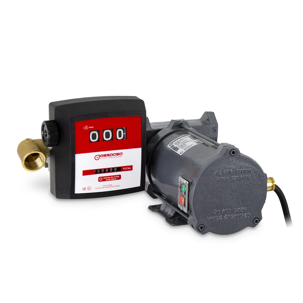 SA-50 Ex 12 or 24 VDC · Pump with litre meter