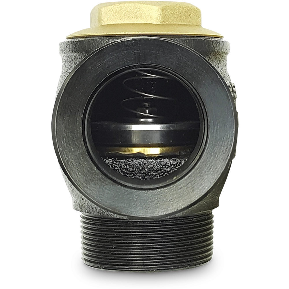 1 1½' ANGLE CHECK VALVE M2' or F1½' inlet · F1½' outlet