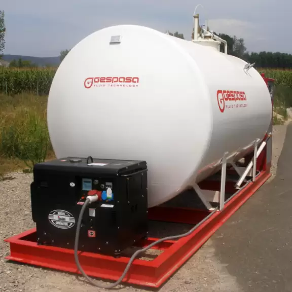 Autonomous skid for high flow extraction and fuel supply