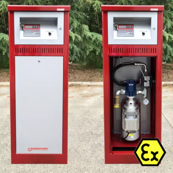 ATEX High-flow dispenser for lubricant